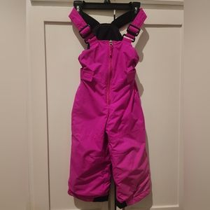 2T Columbia Pink Toddler Girl Ski Bibs